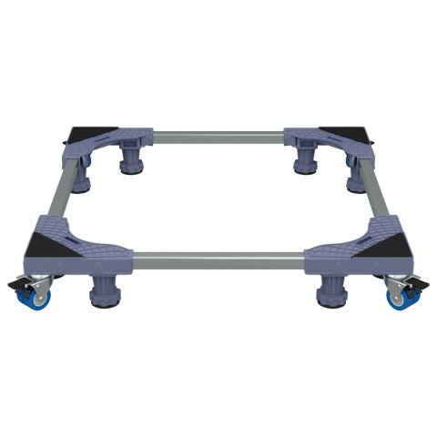 PODSTAWKA POD PRALKĘ Z KÓŁKAMI REGULOWANA METALOWA STABILNA 250KG