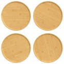 TALERZE NA PIZZĘ 4 SZT. Ø32X1,5CM BAMBUS