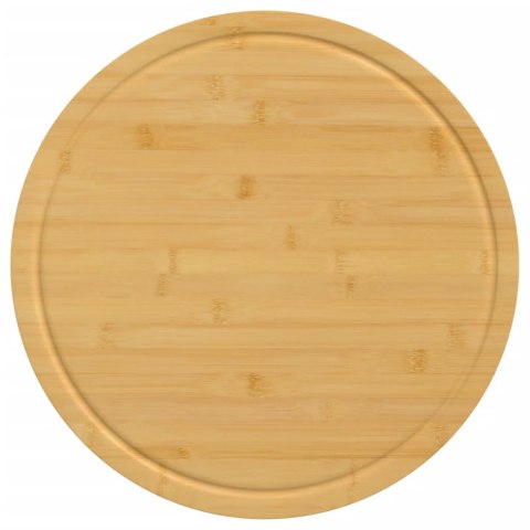 DESKI DO KROJENIA 6 SZT. Ø30X1,5CM BAMBUSOWA