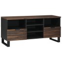 SZAFKA TV 100X33.5X46CM DREWNO MANGOWCA I DREWNO DREWNOPOCHODNE