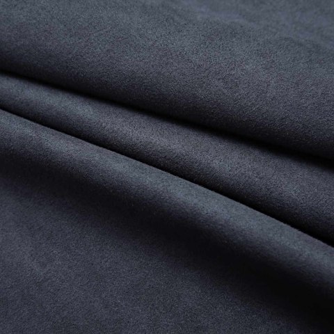 ZASŁONY ZACIEMNIAJĄCE Z METALOWYMI KÓŁKAMI 2 SZT. ANTRACYTOWE