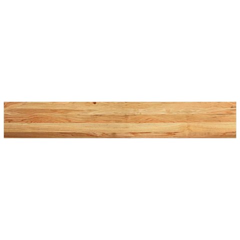 PARAPETY 2 SZT. JASNOBRĄZOWY 160X30X2CM LITE DREWNO DĘBOWE