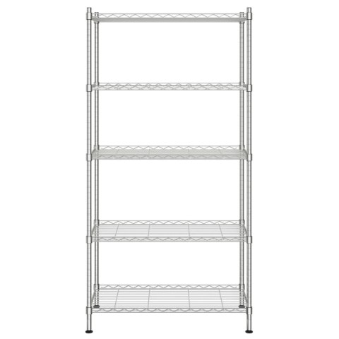 5-POZIOMOWY REGAŁ 90X35X180CM CHROM 250KG