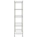 5-POZIOMOWY REGAŁ 90X35X180CM CHROM 250KG