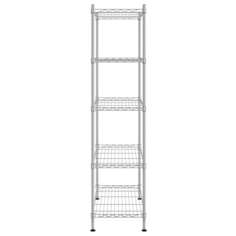 5-POZIOMOWY REGAŁ 90X35X180CM CHROM 250KG