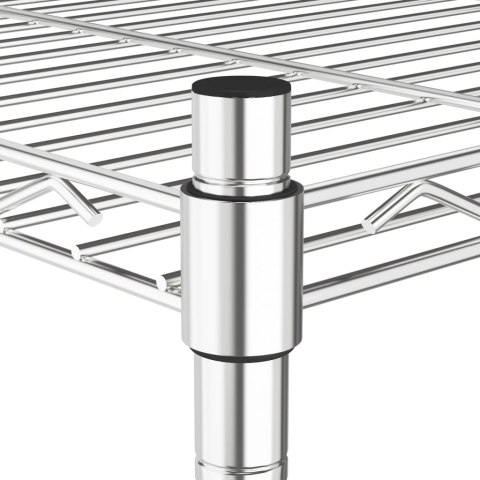 5-POZIOMOWY REGAŁ 90X35X180CM CHROM 250KG