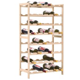 STOJAK NA WINO Z DREWNA CEDROWEGO 57,5X28X102CM