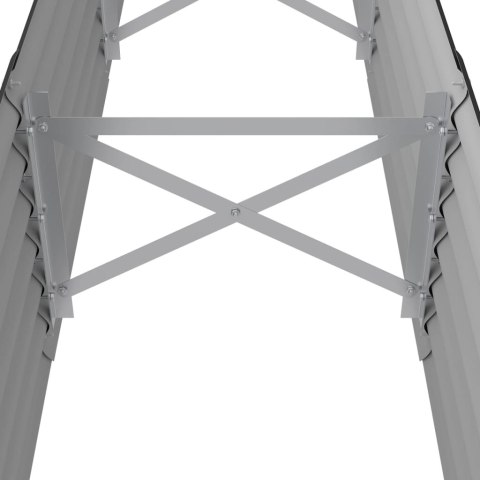 PODWYŻSZONA DONICA STAL MALOWANA PROSZKOWO 224X40X36CM