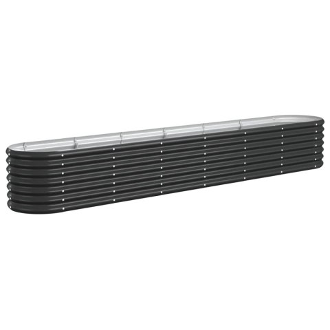 PODWYŻSZONA DONICA STAL MALOWANA PROSZKOWO 260X40X36CM