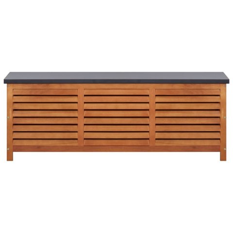 SKRZYNIA OGRODOWA 150X 50X 55CM LITE DREWNO EUKALIPTUSOWE