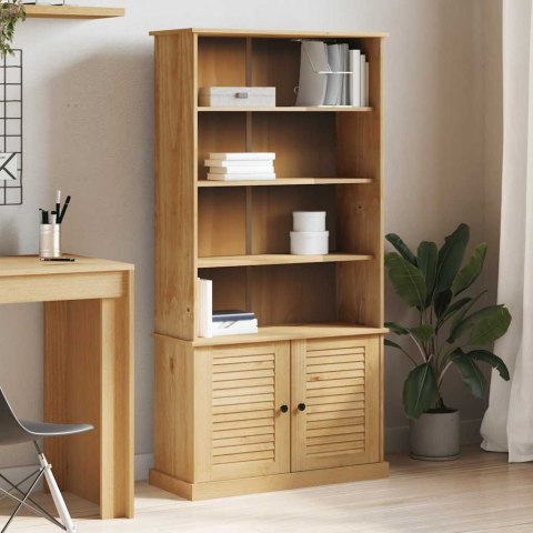 BIBLIOTECZKA VIGO 85X35X170CM LITE DREWNO SOSNOWE