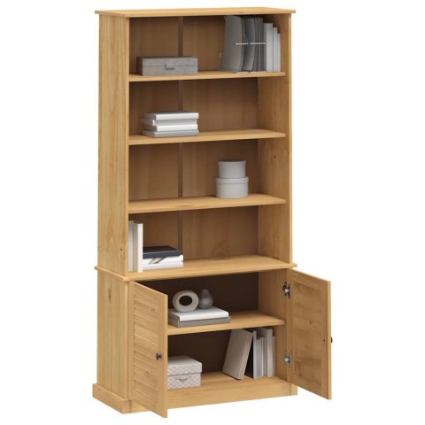 BIBLIOTECZKA VIGO 85X35X170CM LITE DREWNO SOSNOWE