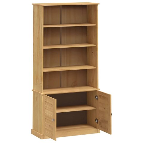 BIBLIOTECZKA VIGO 85X35X170CM LITE DREWNO SOSNOWE
