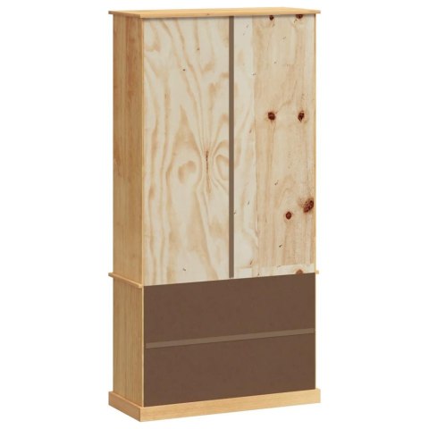 BIBLIOTECZKA VIGO 85X35X170CM LITE DREWNO SOSNOWE