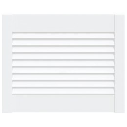DRZWI ŻALUZJOWE DO SZAFKI BIAŁE 39,5X49,4CM SOSNOWE