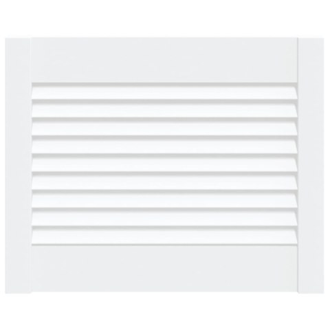 DRZWI ŻALUZJOWE DO SZAFKI BIAŁE 39,5X49,4CM SOSNOWE