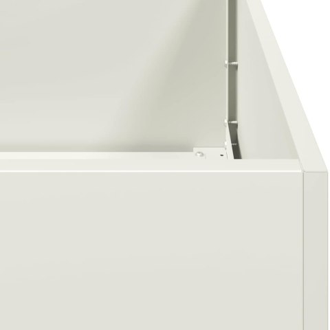 DONICA BIAŁA 200X40X80CM STAL WALCOWANA NA ZIMNO