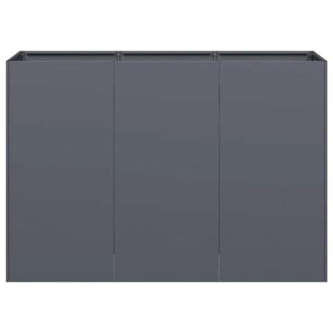 DONICZKA ANTRACYT 120X40X80CM STAL WALCOWANA NA ZIMNO