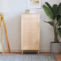 DRZWI ŻALUZJOWE DO SZAFKI 99,3X49,4CM LITE DREWNO SOSNOWE