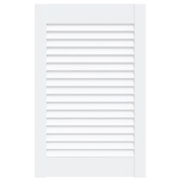 DRZWI ŻALUZJOWE DO SZAFKI BIAŁE 61,5X39,4CM SOSNOWE