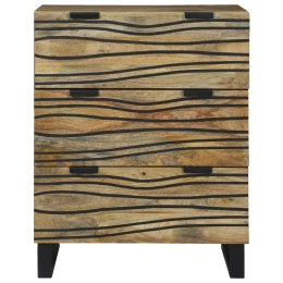 KOMODA 60X33.5X75CM Z LITEGO DREWNA MANGO