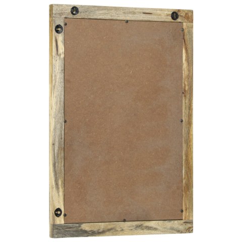 LUSTRO ŁAZIENKOWE 50X70X30CM Z LITEGO DREWNA MANGO