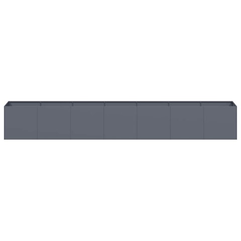 DONICA ANTRACYTOWA 280X40X40CM STAL WALCOWANA NA ZIMNO