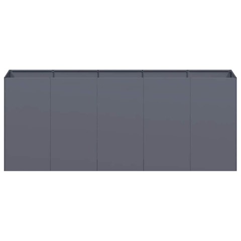 DONICZKA ANTRACYT 200X40X80CM STAL WALCOWANA NA ZIMNO