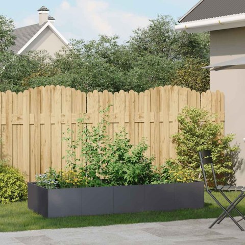 DONICZKA ANTRACYT 200X80X40CM STAL