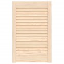 DRZWI ŻALUZJOWE DO SZAFKI 61,5X39,4CM LITE DREWNO SOSNOWE