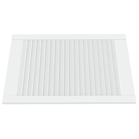 DRZWI ŻALUZJOWE DO SZAFKI BIAŁE 69X49,4CM SOSNOWE