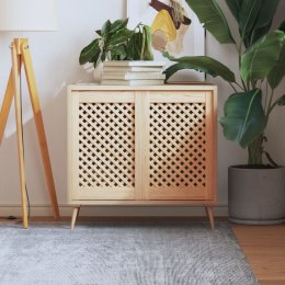 DRZWICZKI DO SZAFKI Z KRATKĄ 2 SZT. 39,5X61,5CM SOSNOWE