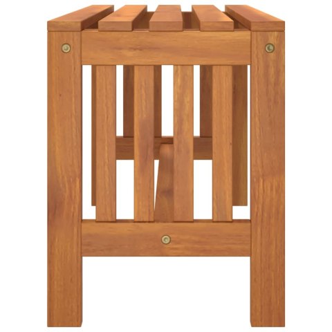 ŁAWKA OGRODOWA 80CM LITE DREWNO EUKALIPTUSOWE