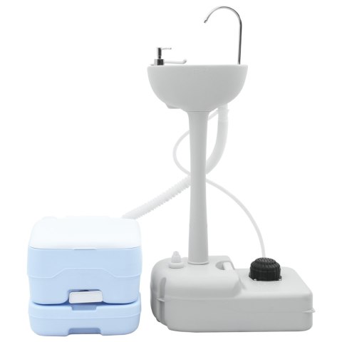 LODÓWKA BIWAKOWA JASNONIEBIESKA OBUDOWA + BIAŁA POKRYWA NIE DOTYCZY