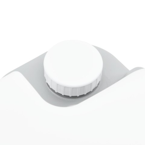 TOALETA KEMPINGOWA SZARE CIAŁO + BIAŁA POKRYWA NIE DOTYCZY