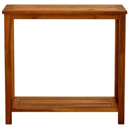 OGRODOWY STOLIK KONSOLOWY 80X35X75CM LITE DREWNO AKACJOWE