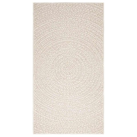 DYWAN "ZIZUR" KREMOWY WYGLĄD JUTY DO WEWNĄTRZ I NA ZEWNĄTRZ