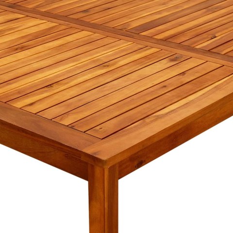 OGRODOWY STOLIK KAWOWY 110X110X45CM LITE DREWNO AKACJOWE