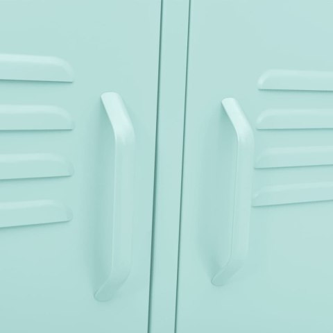 SZAFKA POD TELEWIZOR MIĘTOWA 105X35X50CM STALOWA