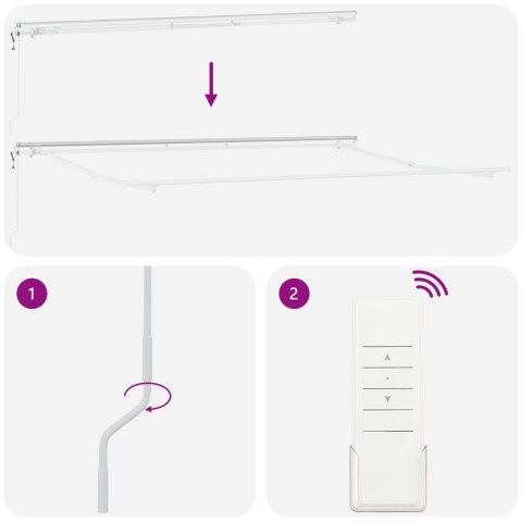 AUTOMATYCZNA CHOWANA MARKIZA POMARAŃCZOWA I BRĄZOWA 450X300CM