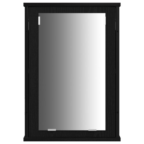 ZESTAW MEBLI ŁAZIENKOWYCH 3-CZĘŚCIOWY CZARNY DĄB