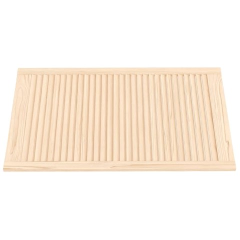 DRZWI ŻALUZJOWE DO SZAFKI 99,3X59,4 CM LITE DREWNO SOSNOWE