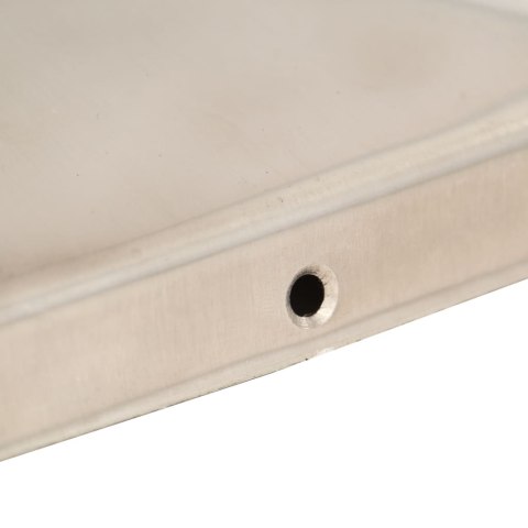 NASADKI NA SŁUPKI PIRAMIDKI 6 SZT. STAL NIERDZEWNA 91X91MM