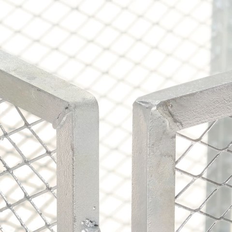 KOMPOSTOWNIK OGRODOWY 85X85X70CM GALWANIZOWANE ŻELAZO