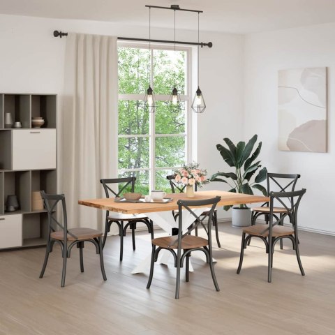 NOGA DO STOŁU JADALNEGO PAJĄK KSZTAŁT BIAŁY 120X68X(72-73)CM STAL