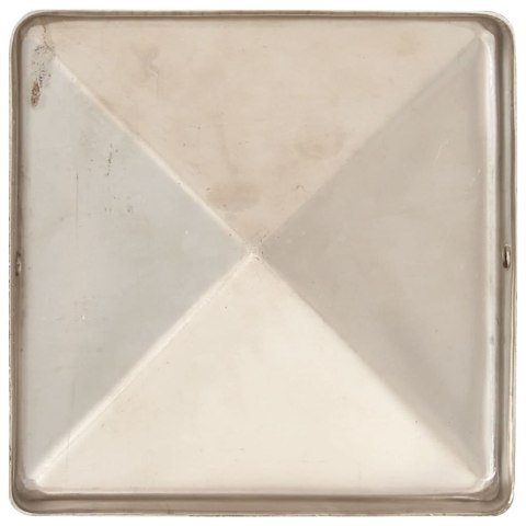 DASZKI NA SŁUPKI 6 SZT. STAL NIERDZEWNA 101X101MM