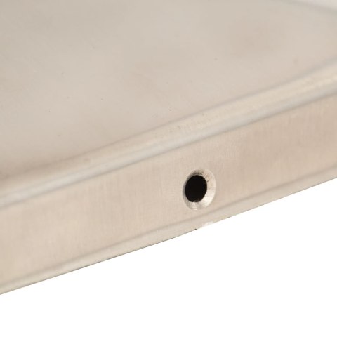 DASZKI NA SŁUPKI 6 SZT. STAL NIERDZEWNA 101X101MM