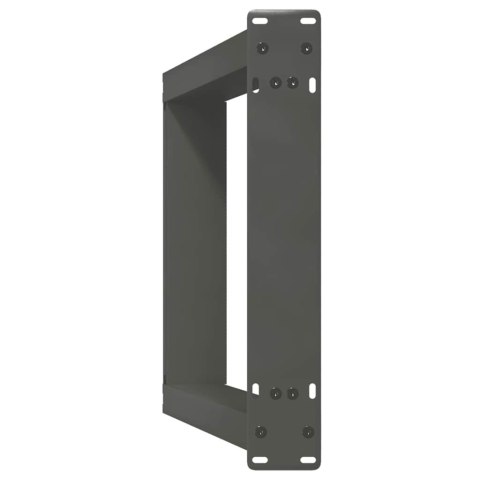 NOGI DO STOŁU KONSOLOWEGO W KSZTAŁCIE LITERY U 2 SZT. ANTRACYT 28X(7273)CM STAL