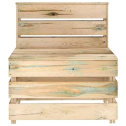 OGRODOWA SOFA ŚRODKOWA Z PALET IMPREGNOWANE DREWNO SOSNOWE