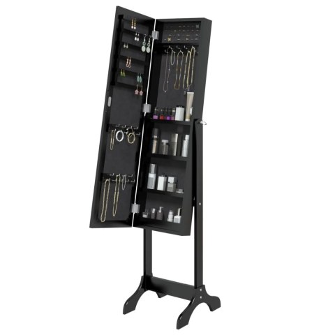 LUSTRO STOJĄCE CZARNE 34X37X146CM